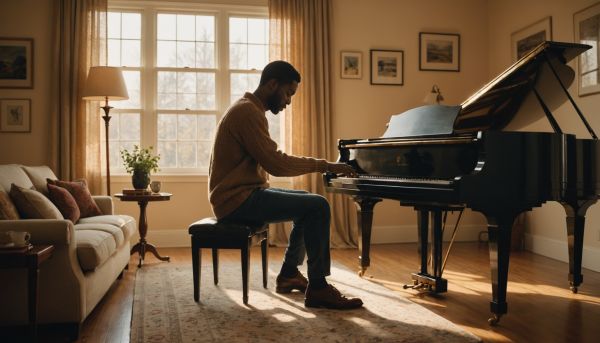 Composer une mélodie envoûtante au piano dans son salon