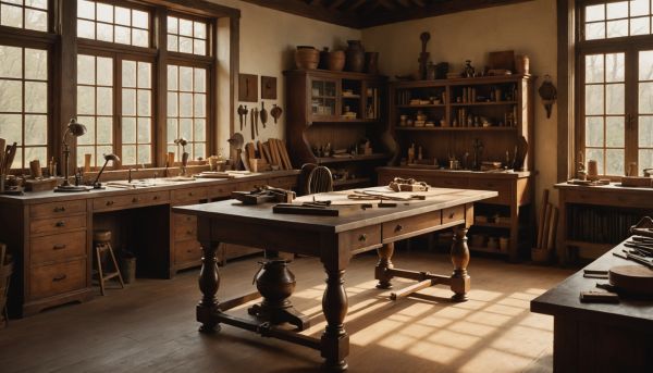 Pourquoi associer le bois noble et le cuir patiné en atelier