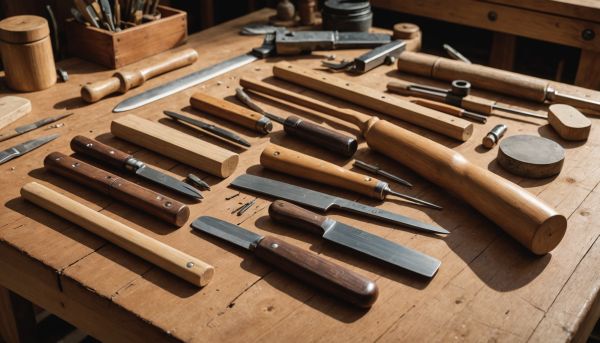 Quel outil à main choisir pour débuter la sculpture sur bois