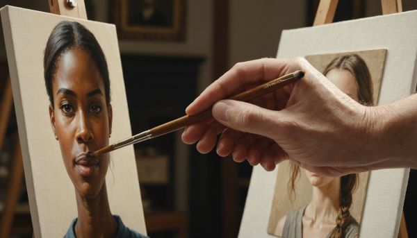 Quel pinceau fin choisir pour réaliser des portraits précis
